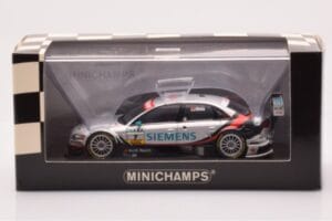 Audi A4 B7 DTM Team Audi Sport Abt #7 F. Biela DTM 2007 Minichamps 1:43 400071797 Metal - imaginea 4 din 4