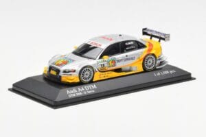 Audi A4 B7 DTM Team Audi Sport Phoenix #15 O. Jarvis DTM 2008 Minichamps 1:43 400081715 Metal - imaginea 2 din 4