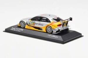 Audi A4 B7 DTM Team Audi Sport Phoenix #15 O. Jarvis DTM 2008 Minichamps 1:43 400081715 Metal - imaginea 3 din 4