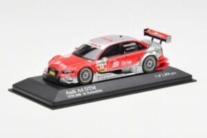 Audi A4 B7 DTM Team Audi Sport Rosberg #18 M. Rockenfeller DTM 2008 Minichamps 1:43 400081718 Metal - imaginea 2 din 4
