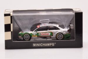 Audi A4 B7 DTM Team Kolles TME #21 V. Ickx DTM 2006 Minichamps 1:43 400071521 Metal - imaginea 4 din 4