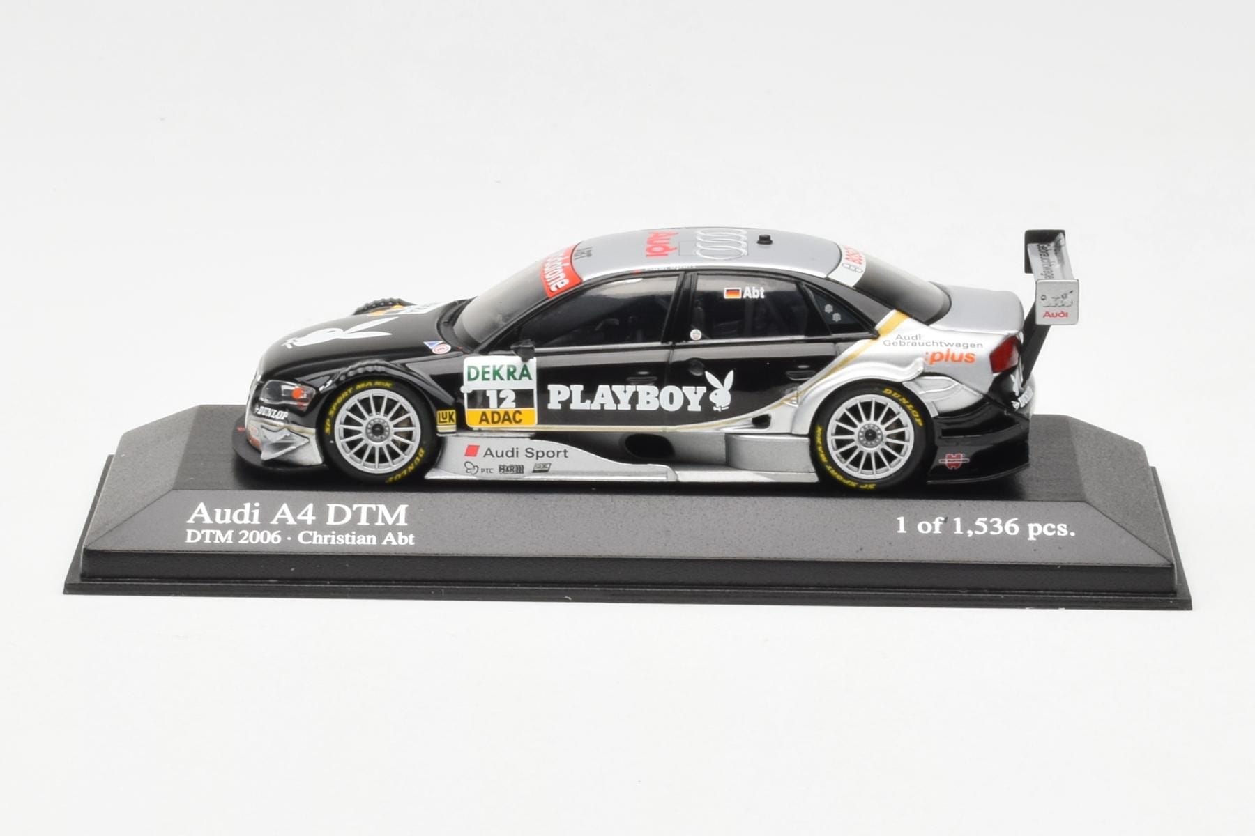 Audi A4 B7 #12 Team Phoenix C. Abt DTM 2006 Minichamps 1:43 400061512 Metal