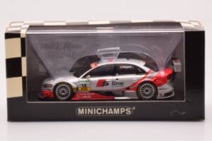 Audi A4 B7 DTM Team Rosberg #15 M. Stippler DTM 2006 Minichamps 1:43 400061515 Metal - imaginea 4 din 4