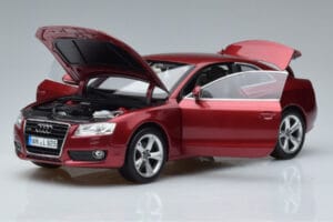 Audi A5 B8 Roșu Granat Norev 1:18 188352 Metal - imaginea 2 din 7
