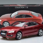 Audi A5 B8 Roșu Granat Norev 1:18 188352 Metal - image 7 of 7