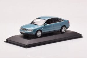 Audi A6 C5 Petrol Metallic Minichamps 1:43 AUDI-264448 Metal - imaginea 2 din 4