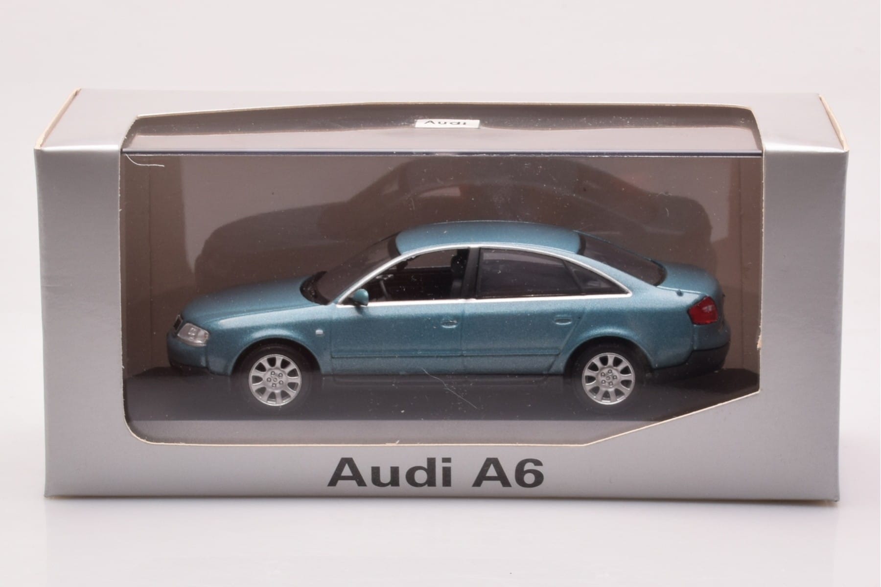 Audi A6 C5 Petrol Metallic Minichamps 1:43 AUDI-264448 Metal - imaginea 4 din 4