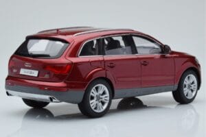 Audi Q7 4L Roșu Granat Kyosho 1:18 09222R Metal - imaginea 3 din 8