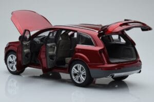 Audi Q7 4L Roșu Granat Kyosho 1:18 09222R Metal - imaginea 5 din 8