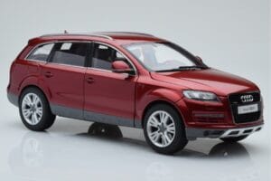 Audi Q7 4L Roșu Granat Kyosho 1:18 09222R Metal - imaginea 6 din 8