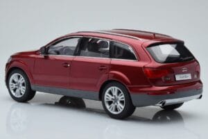 Audi Q7 4L Roșu Granat Kyosho 1:18 09222R Metal - imaginea 7 din 8