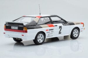 Audi Quattro Audi Sport #1 H. Mikkola / A. Hertz Winners International Swedish Rally 1981 Minichamps 1:18 155811102 Metal - imaginea 2 din 6