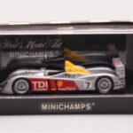 Audi R10 TDI LMP1 #7 R. Capello / T. Kristensen / A. McNish 24 Hours of Le Mans 2006 Minichamps 1:43 - image 4 of 4