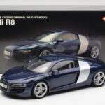 Audi R8 4.2 FSI V8 Albastru Kyosho 1:18 09213BL - image 8 of 8
