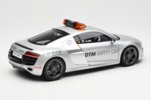 Audi R8 5.2 DTM Safety Car 2010 Kyosho 1:18 09216DTM Metal - imaginea 3 din 8