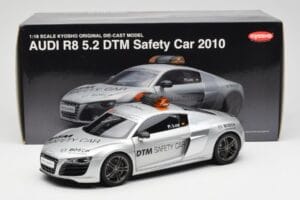 Audi R8 5.2 DTM Safety Car 2010 Kyosho 1:18 09216DTM Metal - imaginea 8 din 8