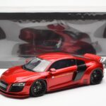 Audi R8 4S Liberty Walk Candy Roșu GT Spirit 1:18 GT892 - image 6 of 6