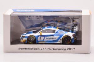 Audi R8 LMS #5 Phoenix Racing M. Busch / C. Moller / C. Madsen / M. Rockenfeller / F. Stippler 24 Hours of Nurburgring 2017 M - imaginea 4 din 4