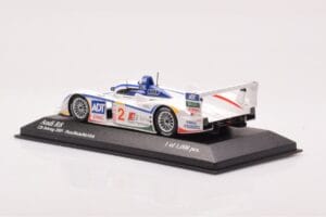 Audi R8 #2 E. Pirro / F. Biela / A. McNish 12 Hours of Sebring 2nd Place 2005 Minichamps 1:43 400051302 Metal - imaginea 3 din 4