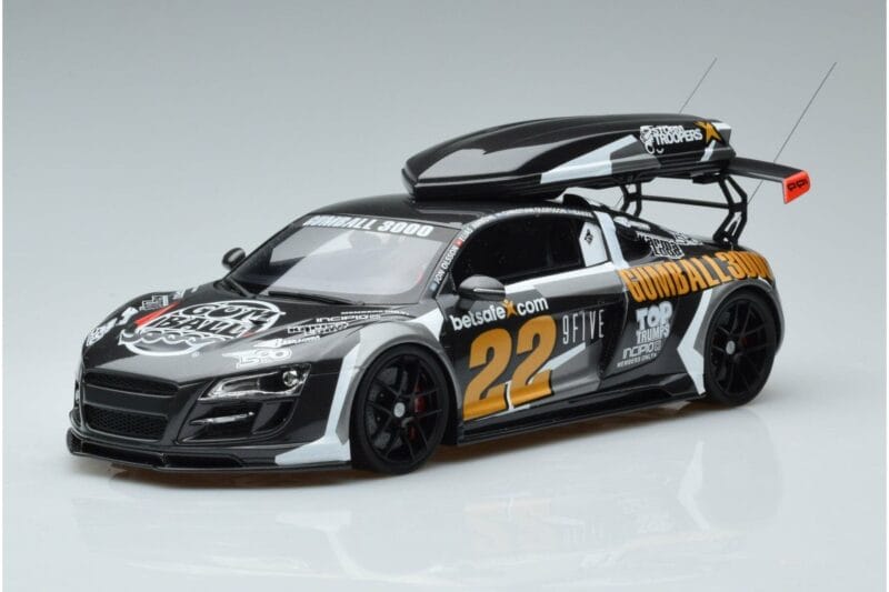 Audi R8 #22 Gumball 3000 2020 GT Spirit 1:18 GT386 Rășină