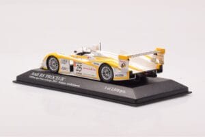 Audi R8 #25 S. Ara / T. Kristensen Winners 1000km Spa 2003 Minichamps 1:43 400031325 Metal - imaginea 3 din 4