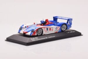 Audi R8 #4 M. Ortelli / J-M. Gounon 1000km Spa 2005 Minichamps 1:43 400051304 Metal - imaginea 2 din 4