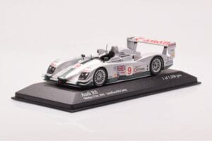 Audi R8 #9 M. Salo / Kane / McCarthy Sebring 12 Hours 2003 Minichamps 1:43 400031399 Metal - imaginea 2 din 4