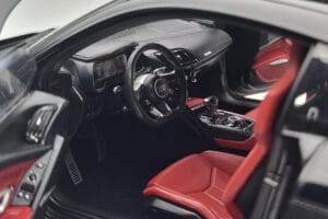 Audi R8 Performance Negru Kengfai 1:18 VAKF-0353 Metal - imaginea 8 din 10
