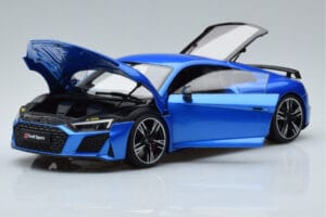 Audi R8 Performance Albastru Kengfai 1:18 VAKF-0355 Metal - imaginea 2 din 10