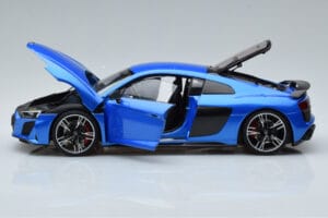 Audi R8 Performance Albastru Kengfai 1:18 VAKF-0355 Metal - imaginea 4 din 10
