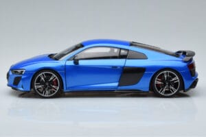 Audi R8 Performance Albastru Kengfai 1:18 VAKF-0355 Metal - imaginea 5 din 10