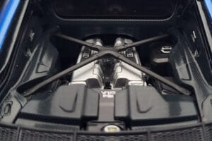 Audi R8 Performance Albastru Kengfai 1:18 VAKF-0355 Metal - imaginea 9 din 10