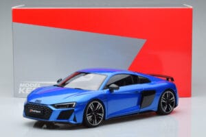 Audi R8 Performance Albastru Kengfai 1:18 VAKF-0355 Metal - imaginea 10 din 10