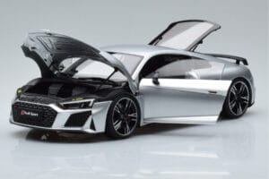 Audi R8 Performance Argintiu Kengfai 1:18 VAKF-0354 Metal - imaginea 2 din 10