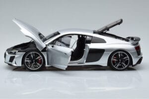 Audi R8 Performance Argintiu Kengfai 1:18 VAKF-0354 Metal - imaginea 4 din 10