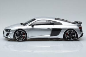Audi R8 Performance Argintiu Kengfai 1:18 VAKF-0354 Metal - imaginea 5 din 10