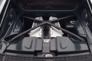 Audi R8 Performance Argintiu Kengfai 1:18 VAKF-0354 Metal - imaginea 9 din 10
