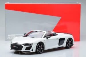 Audi R8 Spyder Performance Alb Kengfai 1:18 VAKF-0351 Metal - imaginea 11 din 11