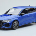 Audi RS3 8Y Sportback Performance Edition Nagaro Albastru GT Spirit 1:18