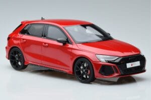 Audi RS3 8Y Sportback Roșu GT Spirit 1:18 GT378 Rășină - imaginea 4 din 6