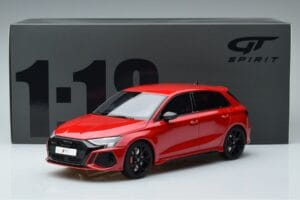 Audi RS3 8Y Sportback Roșu GT Spirit 1:18 GT378 Rășină - imaginea 6 din 6