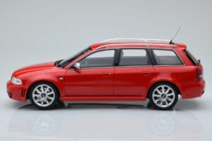Audi RS4 B5 Avant Roșu Otto 1:18 OT1026B Rășină - imaginea 3 din 6