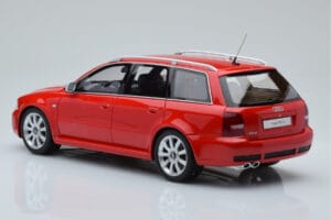 Audi RS4 B5 Avant Roșu Otto 1:18 OT1026B Rășină - imaginea 5 din 6