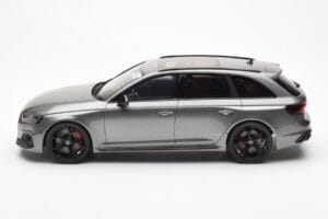 Audi RS4 B9 Avant Competition Daytona Gri GT Spirit 1:18 GT456 Rășină - imaginea 3 din 6