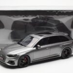 Audi RS4 B9 Avant Competition Daytona Gri GT Spirit 1:18 GT456 - image 6 of 6