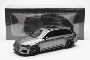 Audi RS4 B9 Avant Competition Daytona Gri GT Spirit 1:18 GT456 Rășină - imaginea 6 din 6