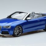 Audi RS5 B8 Cabriolet Albastru GT Spirit 1:18 ZM053 Rășină