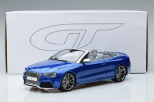 Audi RS5 B8 Cabriolet Albastru GT Spirit 1:18 ZM053 Rășină - imaginea 6 din 6