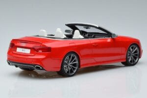Audi RS5 B8 Cabriolet Roșu GT Spirit 1:18 GT724 Rășină - imaginea 2 din 5
