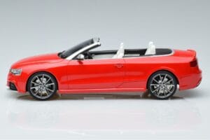 Audi RS5 B8 Cabriolet Roșu GT Spirit 1:18 GT724 Rășină - imaginea 3 din 5
